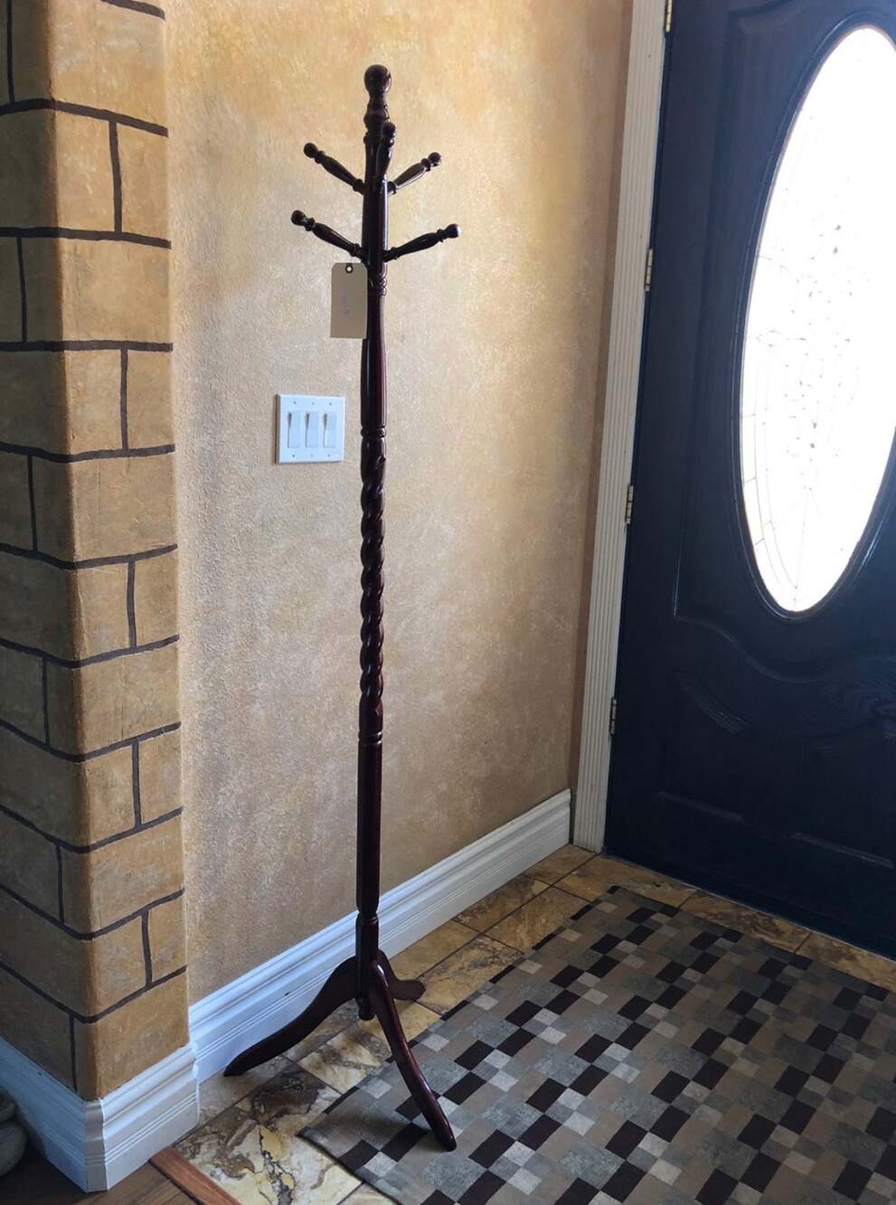 Home / Coat Racks / Heirloom Cherry Twist Coat Rack